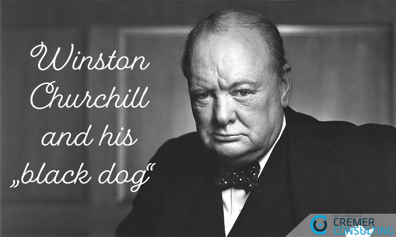 Winston Churchill And His Black Dog Cremerconsulting